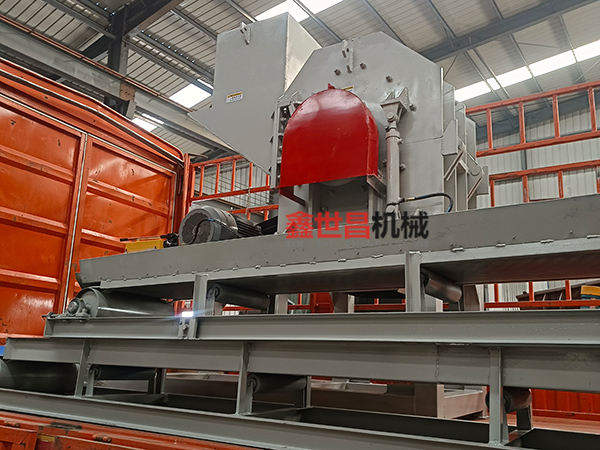 800型易拉罐粉碎機發往河北